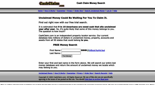 cashclaim.com