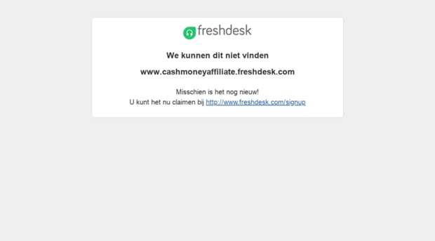 cashmoneyaffiliate.freshdesk.com