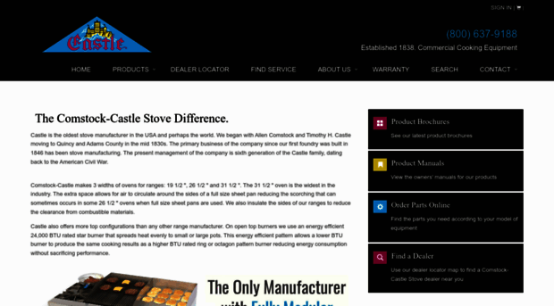 castlestove.com