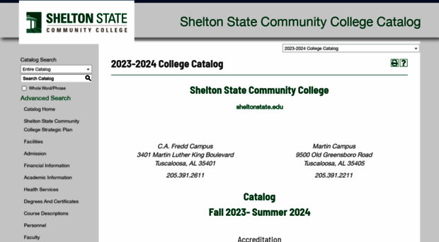 catalog.sheltonstate.edu