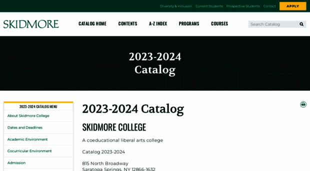 catalog.skidmore.edu