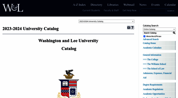 catalog.wlu.edu