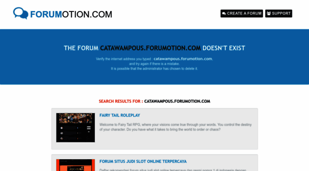 catawampous.forumotion.com