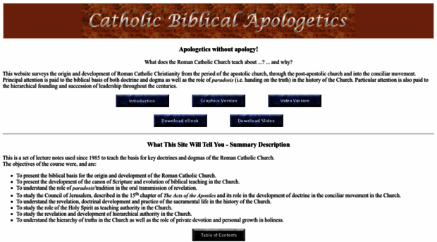 catholicapologetics.org