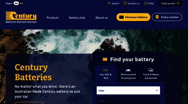 centurybatteries.com.au