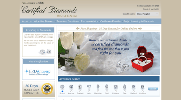 certifieddiamond.biz