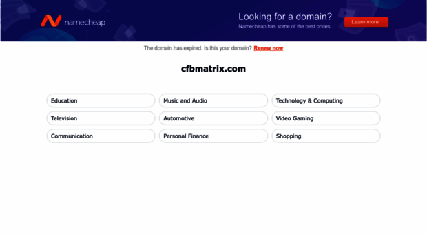 cfbmatrix.com