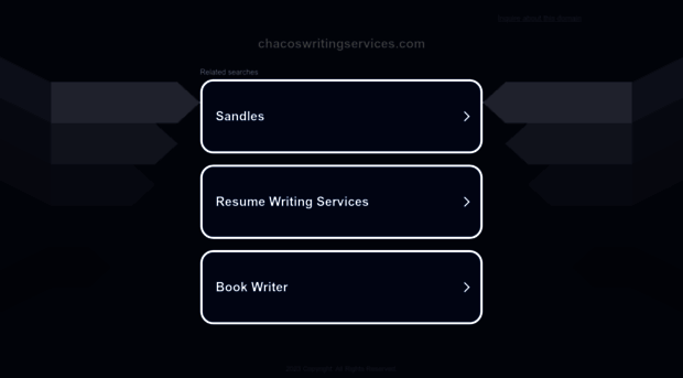 chacoswritingservices.com