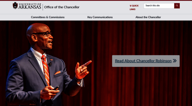 chancellor.uark.edu