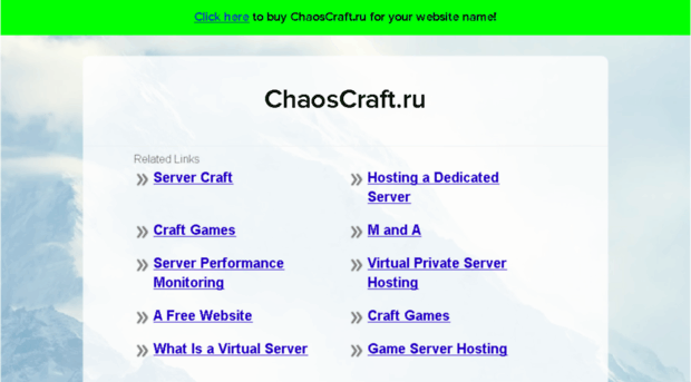 chaoscraft.ru