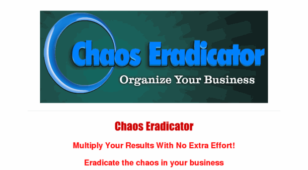 chaoseradicator.com