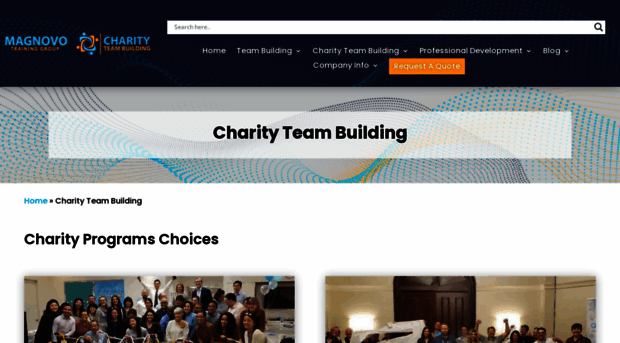 charityteambuildingevents.com