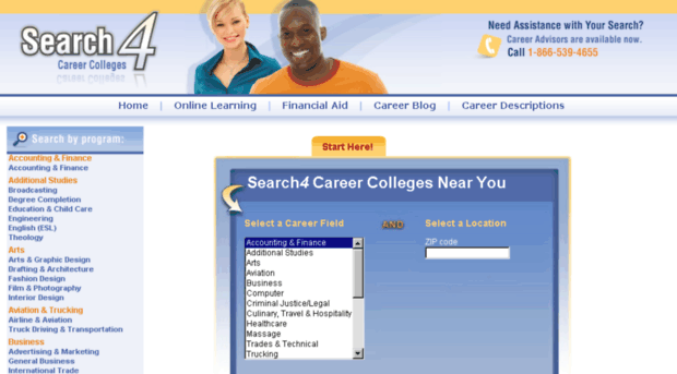 chartermilitary.search4careercolleges.com