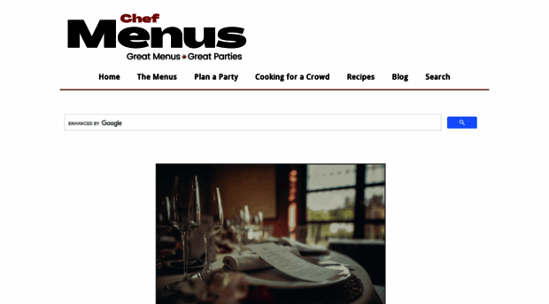 chef-menus.com