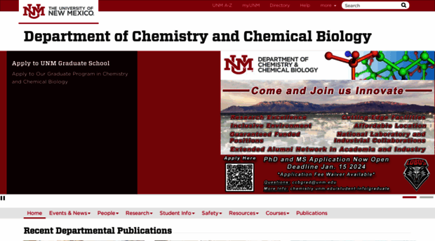 chemistry.unm.edu
