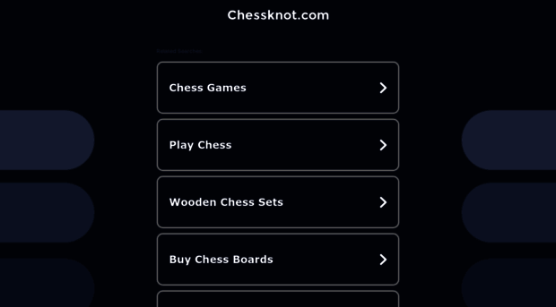 chessknot.com
