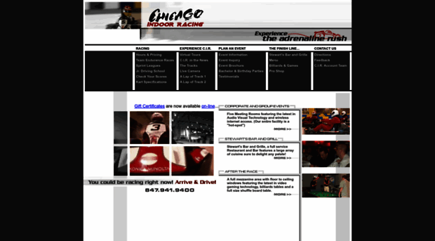 chicagoindoorracing.com