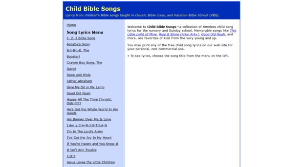 childbiblesongs.com