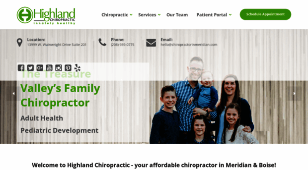 chiropractorinmeridian.com