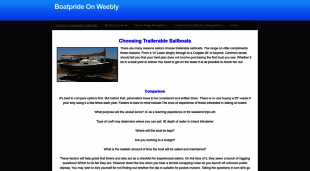 choosing-trailerable-sailboats.weebly.com