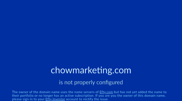 chowmarketing.com