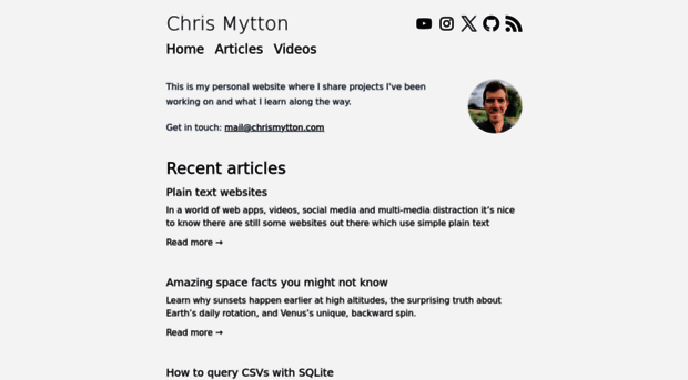 chrismytton.uk