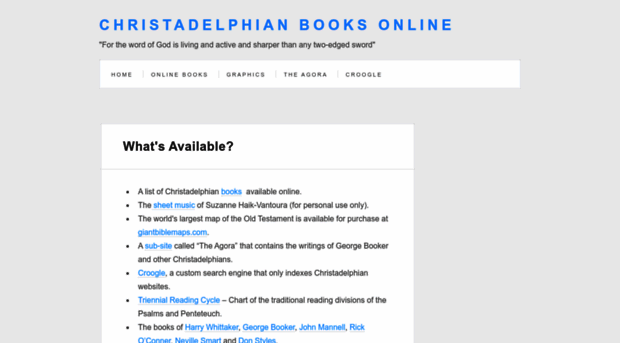 christadelphianbooks.org