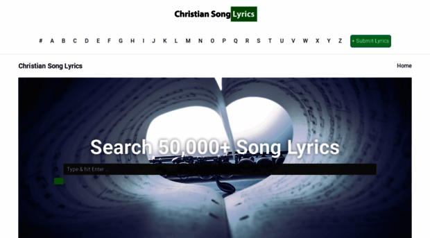 christiansong-lyrics.com