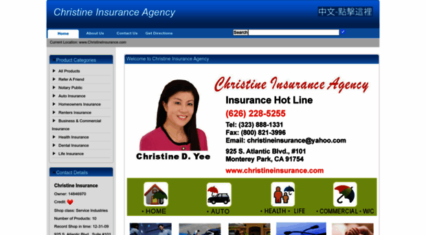 christineinsurance.com