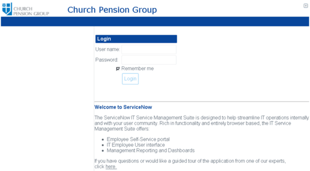 churchpension.service-now.com