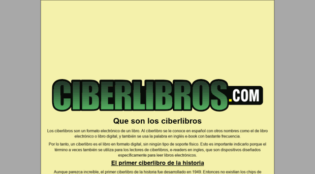 ciberlibros.com