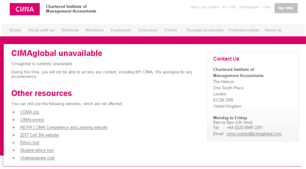 cimaspace.cimaglobal.com