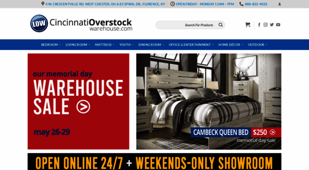 cincinnatioverstockwarehouse.com