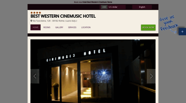 cinemusichotel.hotelinroma.com