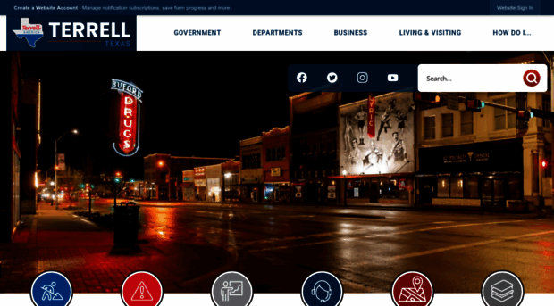 cityofterrell.org