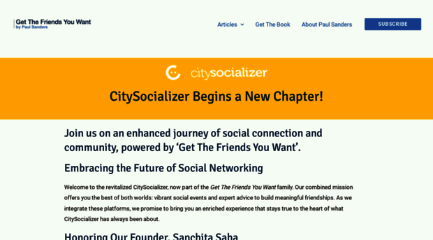 citysocializer.com