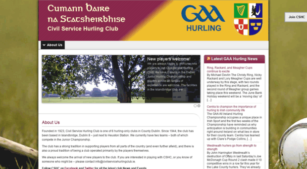 civilservicehurlingclub.ie