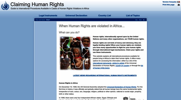 claiminghumanrights.org