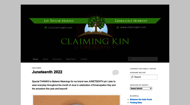 claimingkin.com