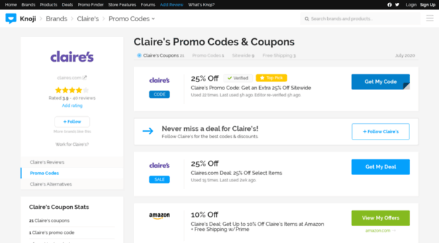 claires.bluepromocode.com