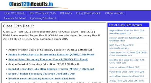 class12thresults.in