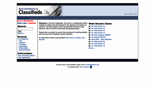 classifieds.rice.edu