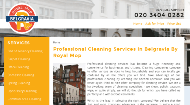 cleaners-belgravia.co.uk