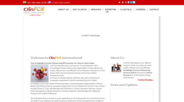 clinfoxintl.com