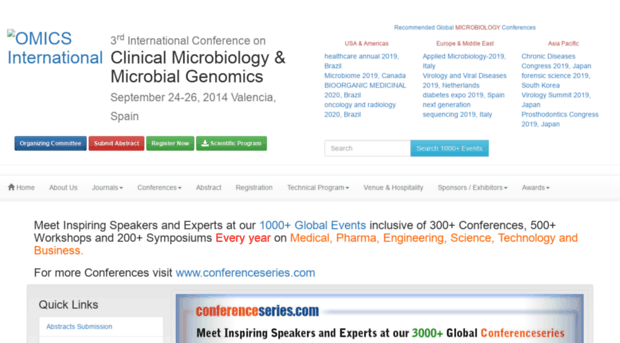 clinicalmicrobiology2014.conferenceseries.net