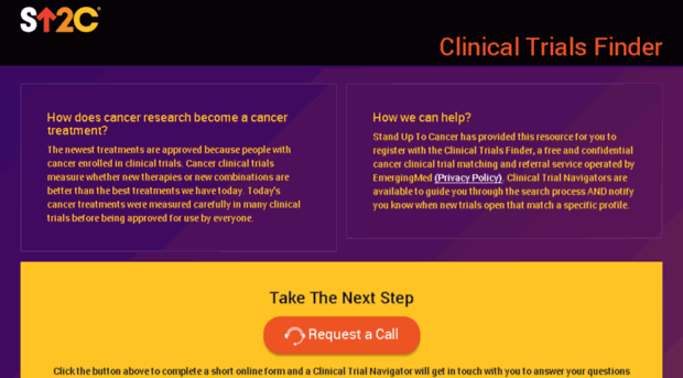 clinicaltrials.su2c.org