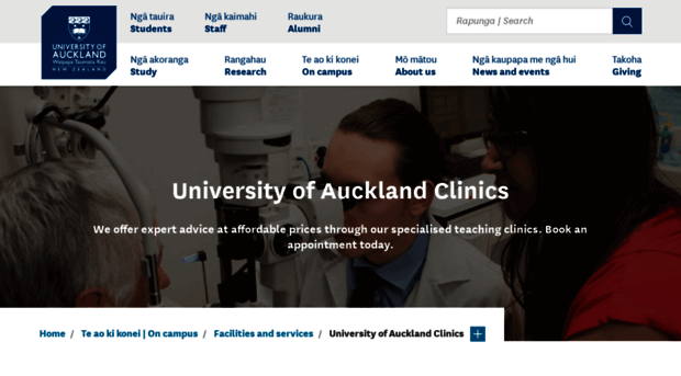 clinics.auckland.ac.nz