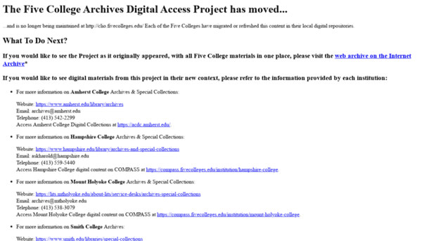 clio.fivecolleges.edu