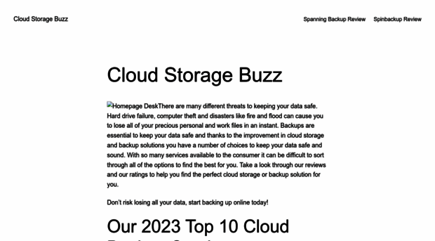 cloudstoragebuzz.com