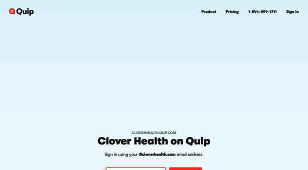 cloverhealth.quip.com